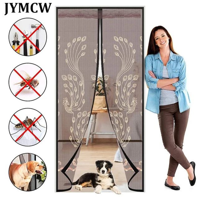 Magnetic Anti Mosquito Curtains Window  Magnetic Door Curtain Mosquito Net  - Door & Window Screens - Aliexpress