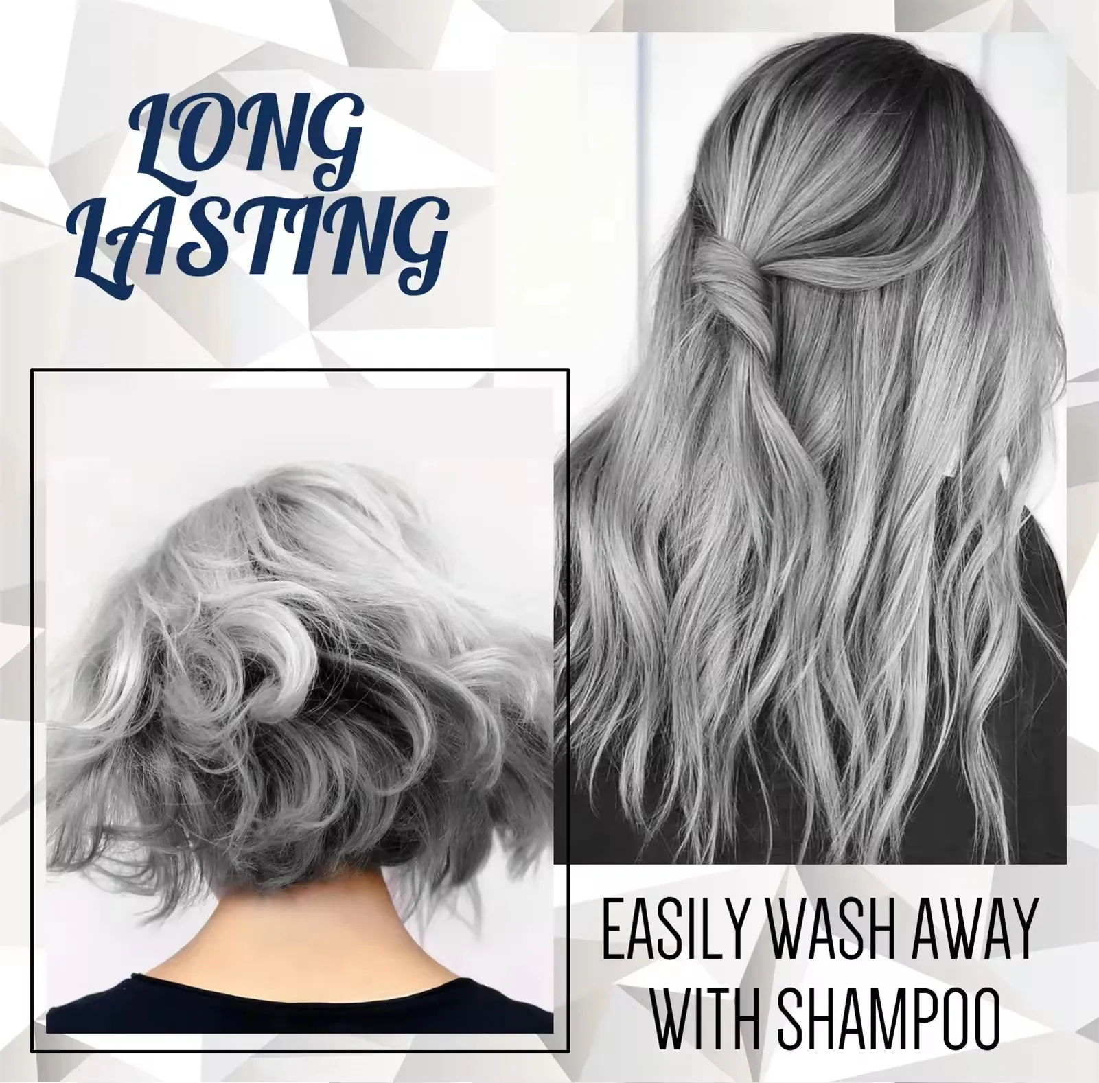 Hair Colour Wax Pretty Cowry Coloring Hair Mud Provides natural color with non-sticky finish for daily use parties and DIY styling