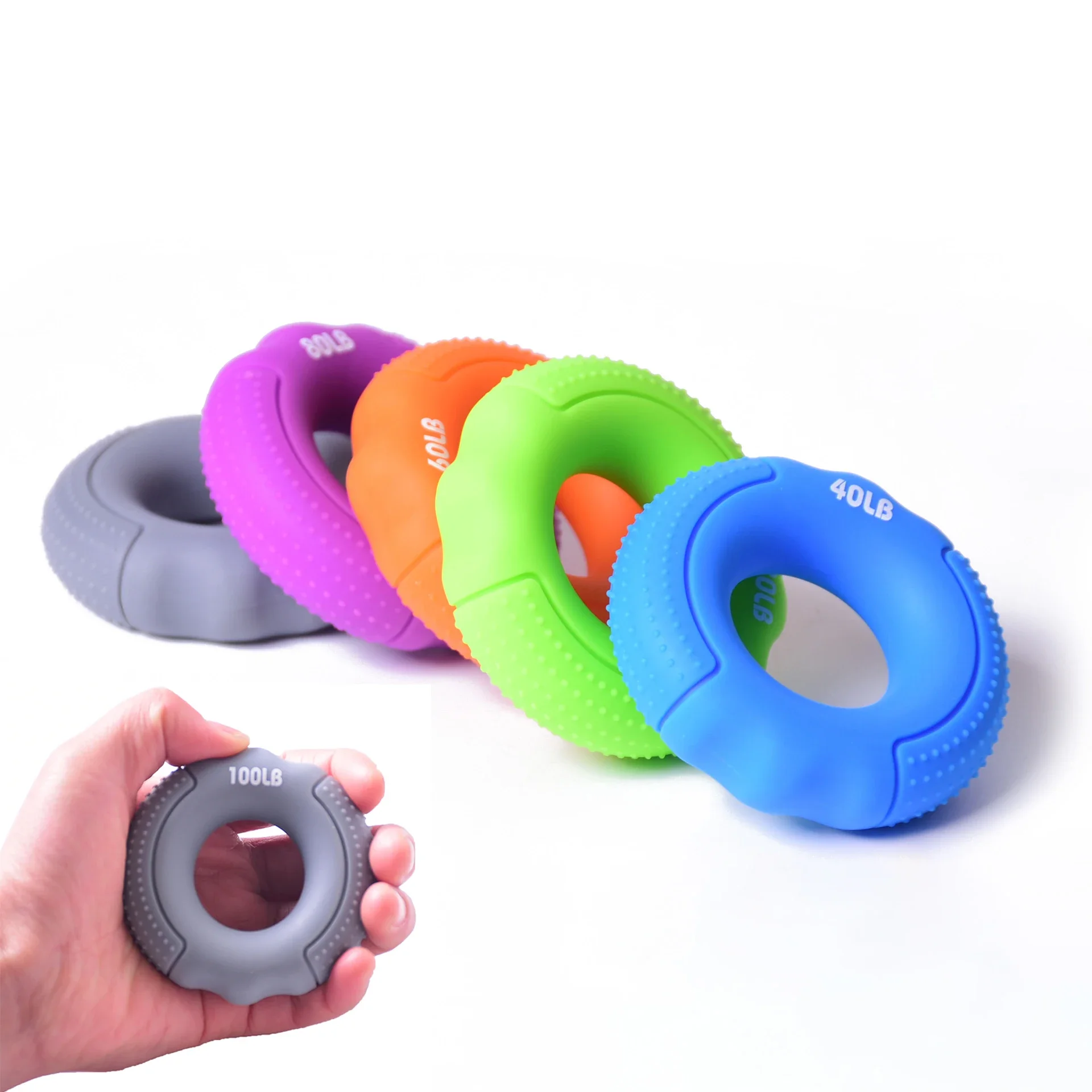 Home Exercise Silicone Expander Finger Gripper Dynamometer Hand Grip Ring Stretcher Finger Forearm Trainer Pow Exercise Carpal hand strengthener finger trainer finger strength trainer forearm exerciser hand grip trainers hand grip exerciser hand exerciser hand trainer hand dynamometer