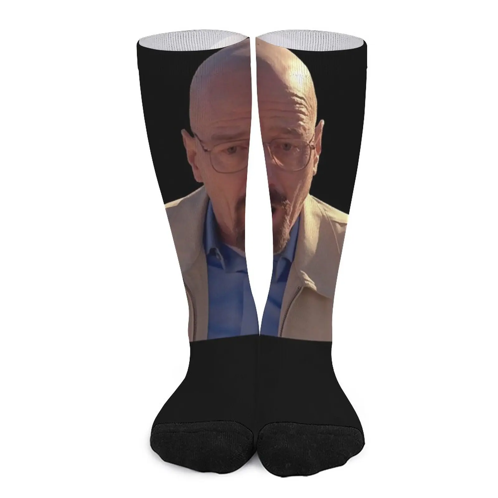 Walter White Face Meme! Breaking Bad! Socks stockings for men Men′s sock Men cycling socks socks for man breaking out