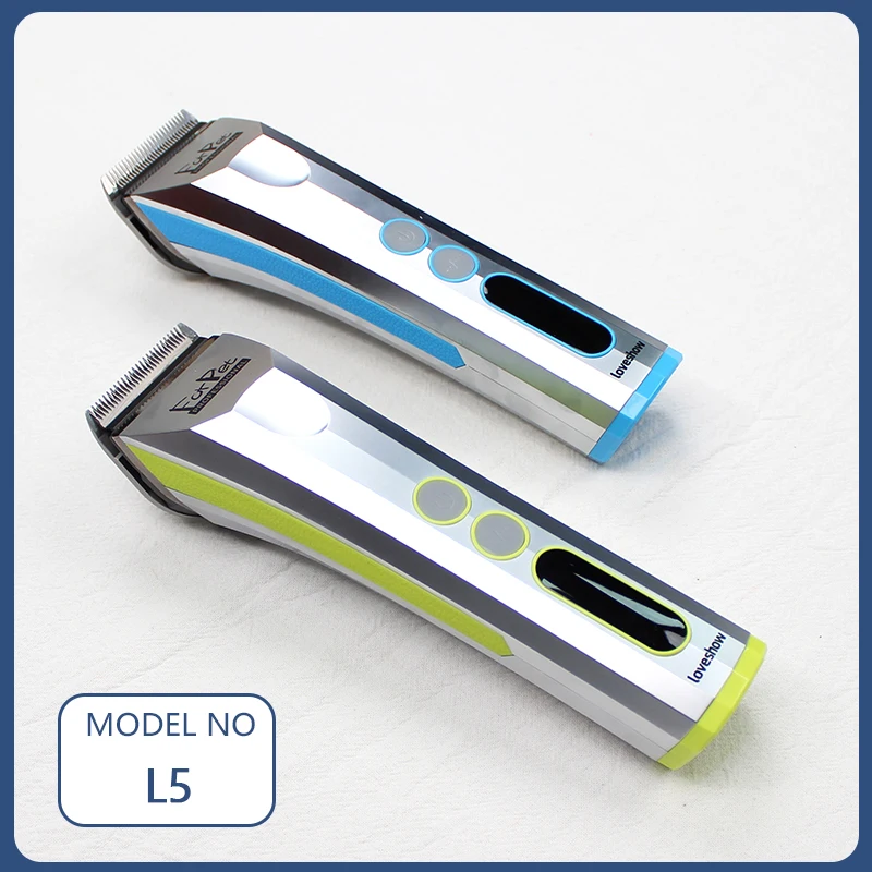 L5-lovehow Animal Professional Rechargeable Electric High Speed Electronic Clippers for Pet Cat and Dog Hair Trimmers