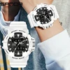 SANDA White G-Style Sports Men's Watches Luxury Military Quartz Watch Waterproof Men Electron Wristwatches relogio masculino 1
