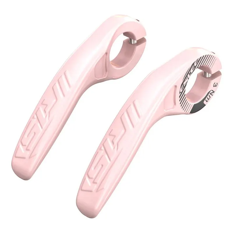 Bicycle Handlebar 1 Pair Adjustable Small Auxiliary Vice Handle Rest Cow Horn for MTB Cycling