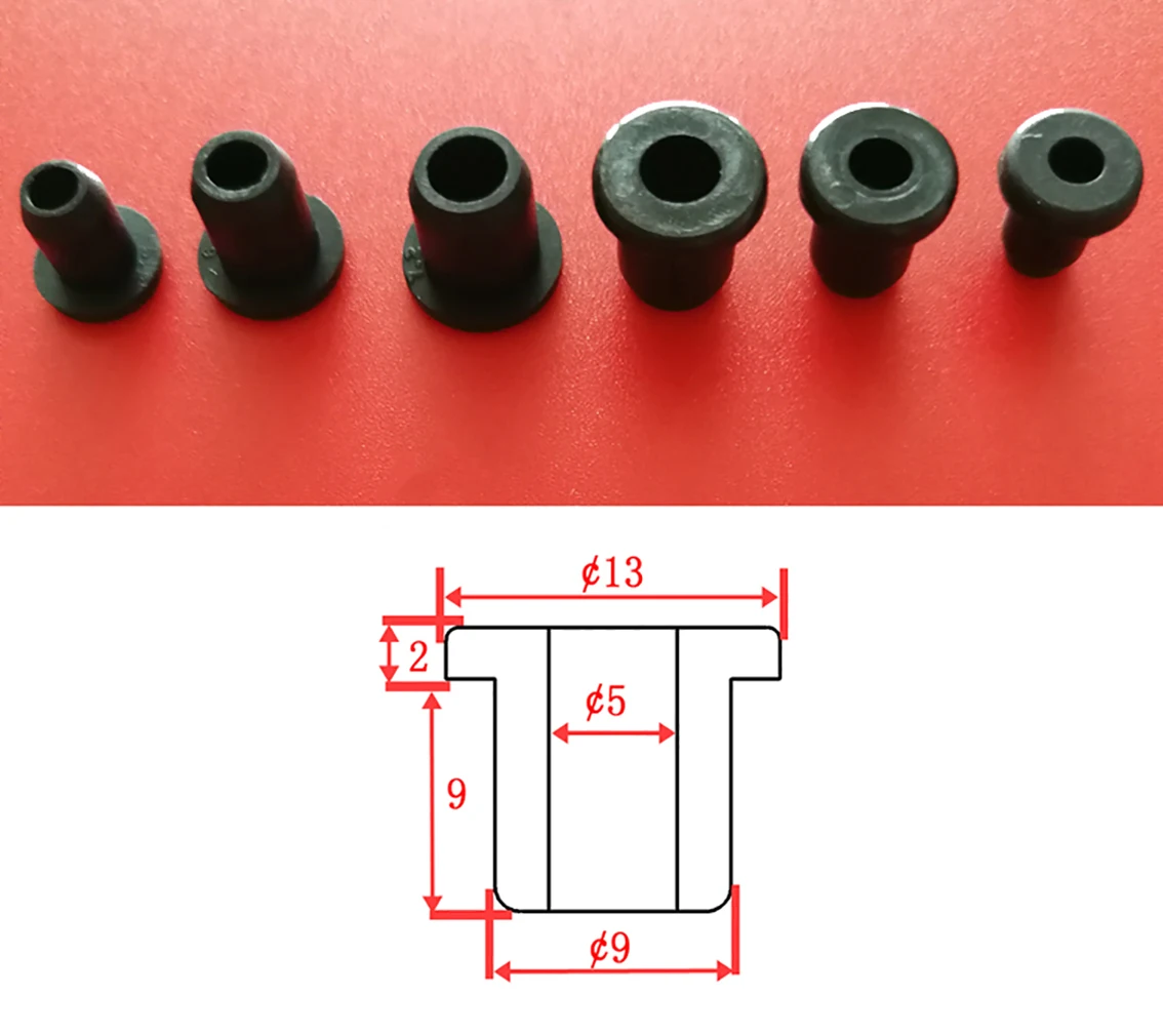 5mm to 28mm Silicone Rubber Grommet Plug Bungs Cable Wiring Protect Bushes 