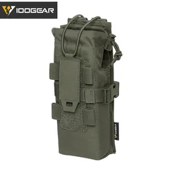 Tactical Radio Pouch with MOLLE MBTR Tilt-Out Design (Ranger Green)