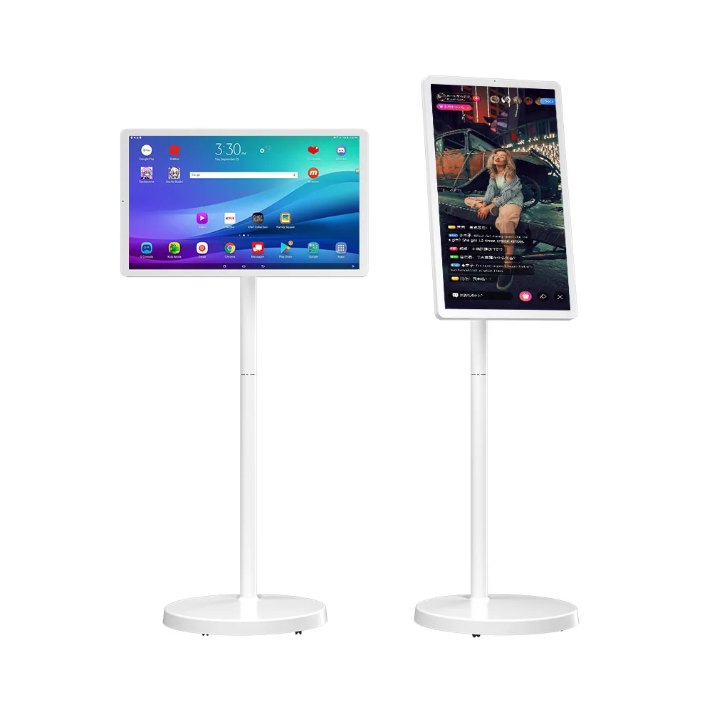 

22/27/32 Inch Touch display Rotatable Monitor Standbyme Tv type-c Usb Android 12 Wifi Tablet Pc Portable Television
