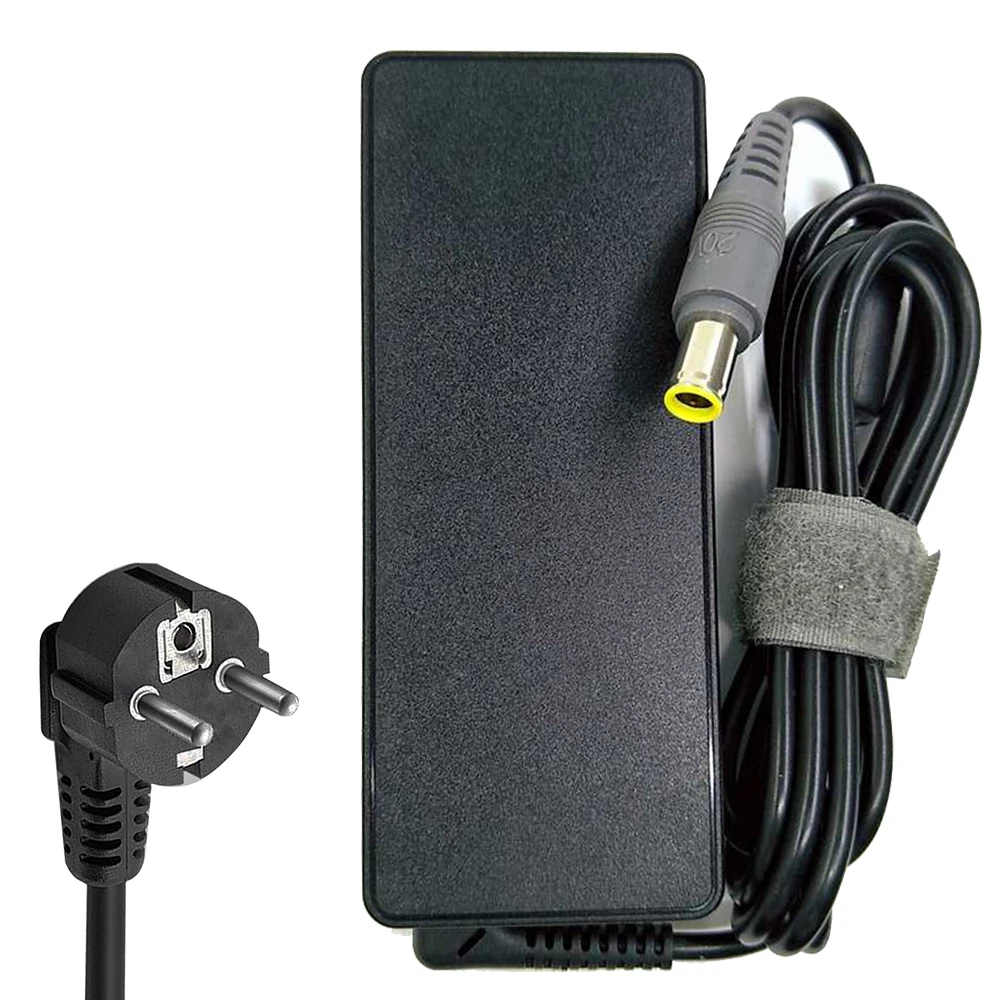 Chargeur Lenovo 90w 20v rond pour pc portable 