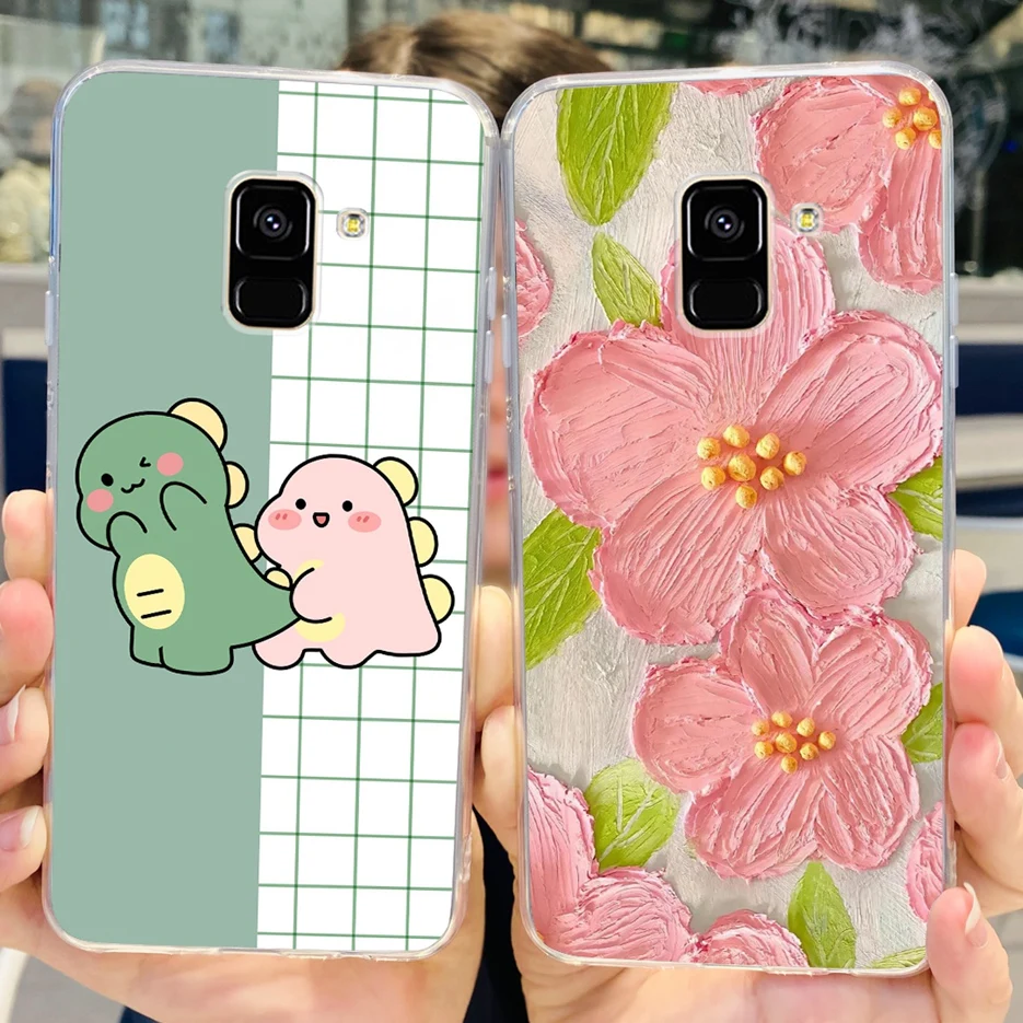 Stylish Painted Soft Silicone Phone Case Bumper