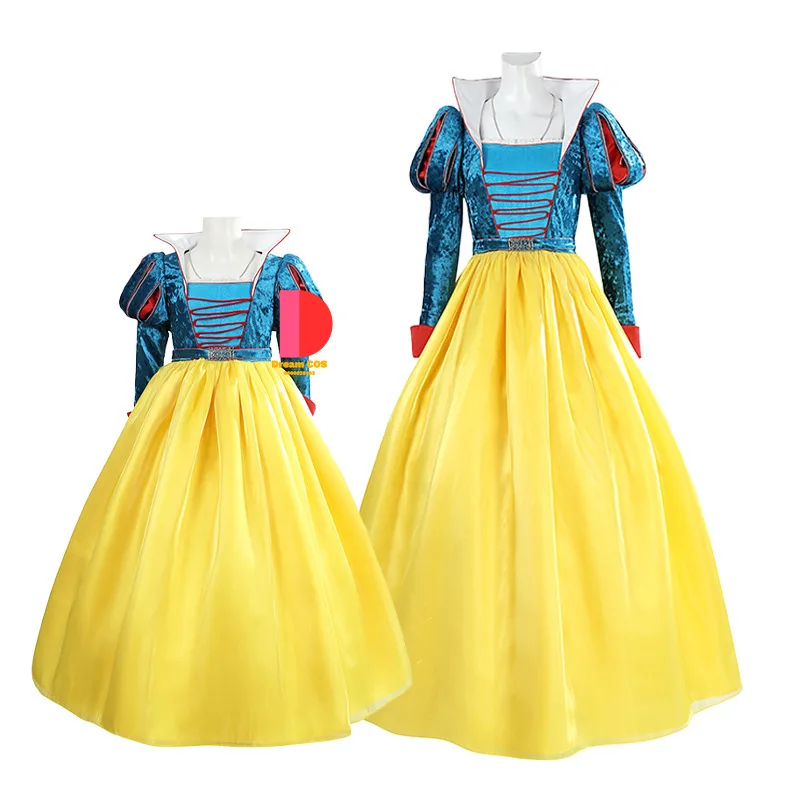 Movie Snow Whiite Princess Hot Sale Cosplay Costume Fancy Dress Carnival Party Halloween Role Play Children Birthday Clothes