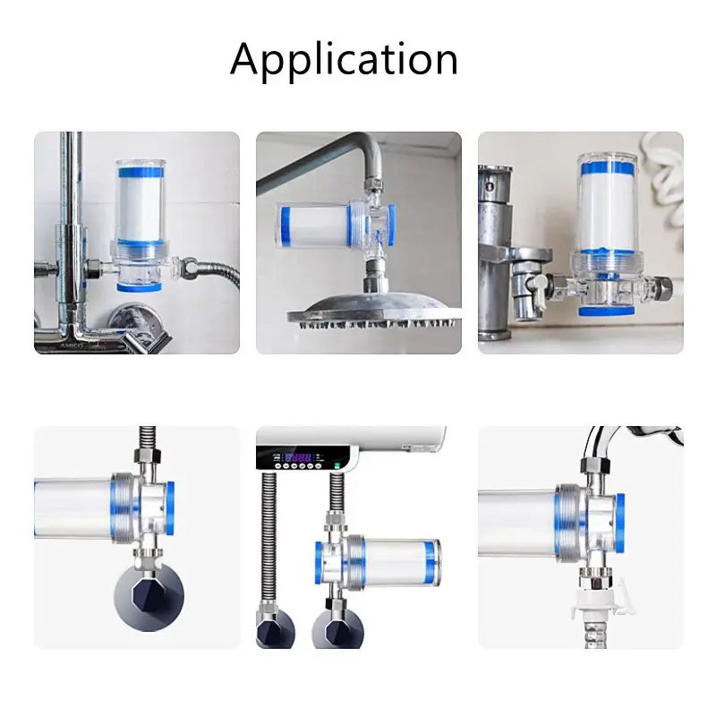 1Set 1/2inch Prefilter Household Kitchen Toilet Tap Water Purification Water Heater Washing Machine Filtration