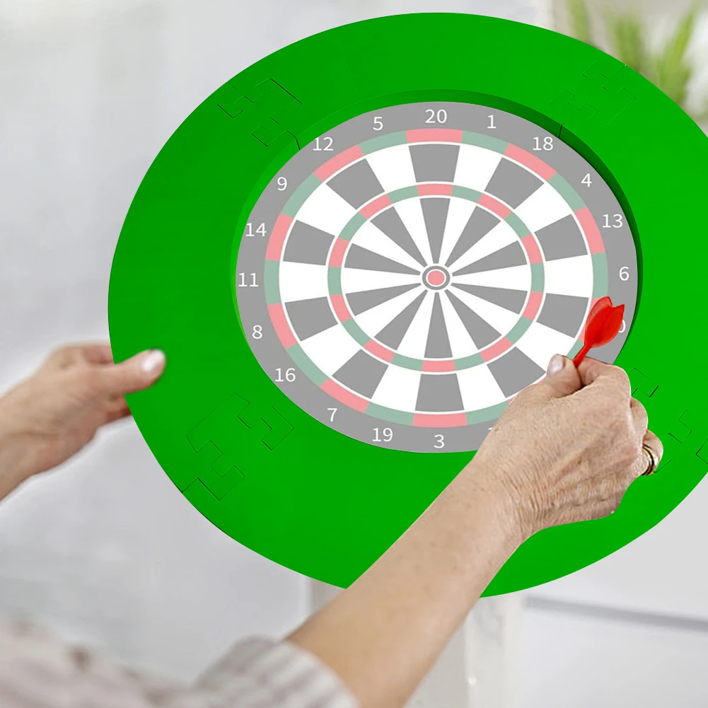 Protector De Pared Envolvente Para DianaTablero De Dardos De Empalme, Tablero De Dardos Redondo De Eva Anillo Envolvente Accesorios De Dardos
