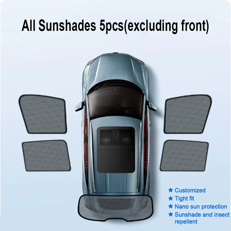 5pcs Sunshades