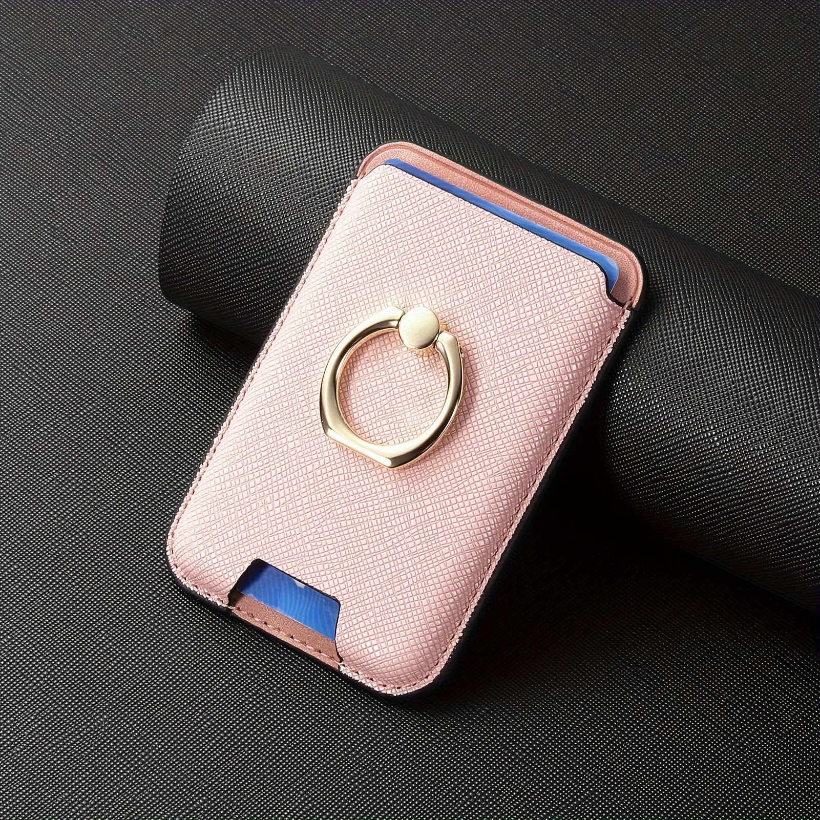 Magnetic Universal Card Holder with Built-in Powerful Magnet - Holds 3 Cards