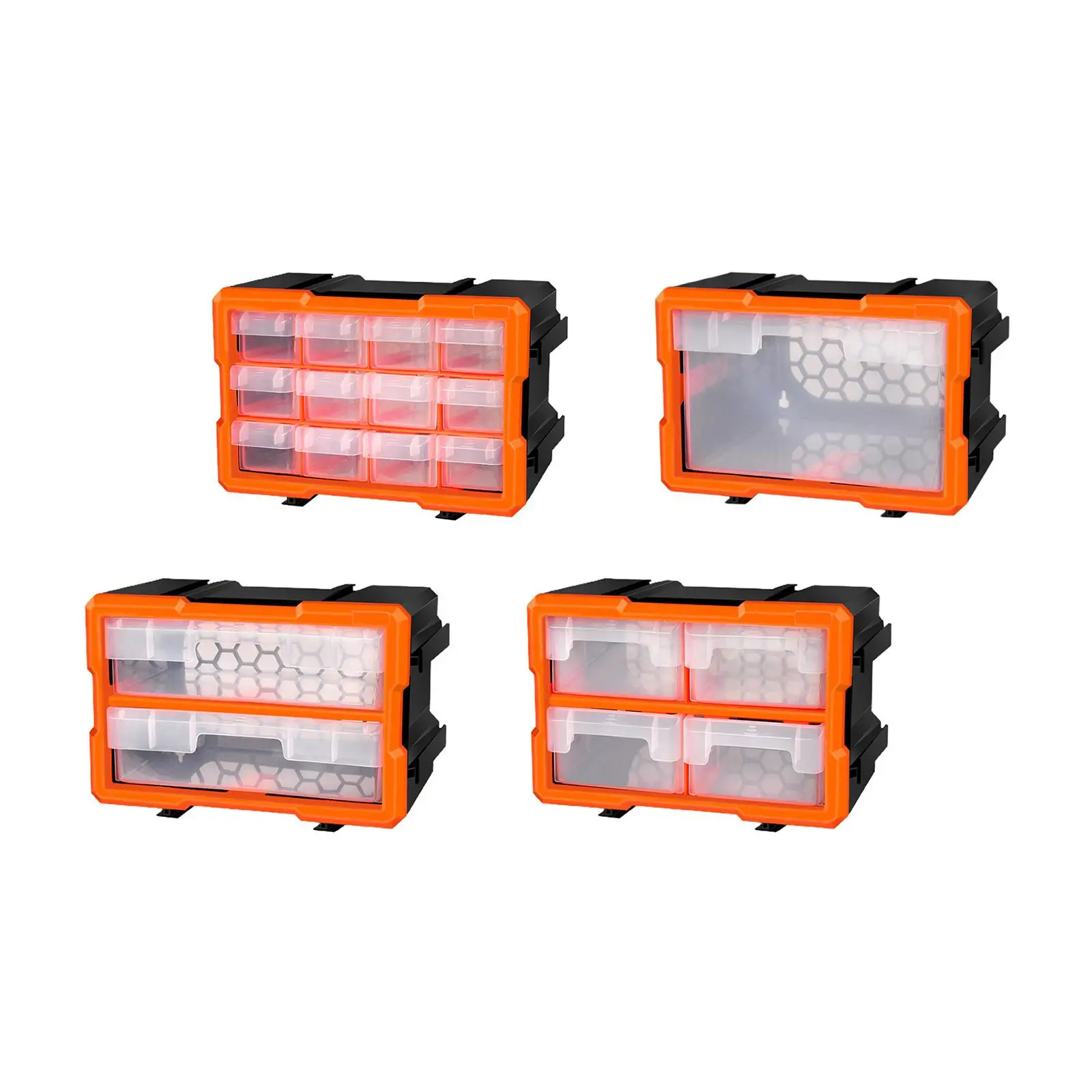 Gator Clamps Toolbox Organizer - Tool Organizer Nail Organizers - Parts  Case Storage Box - Screw Nuts and Bolt