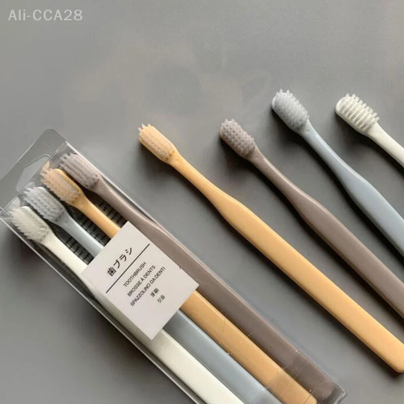 

4PCS Soft Bristle Small Head Toothbrush Travel Brush Tooth Care Oral Hygien