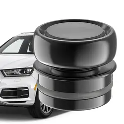 Premium Metal Dustproof & Waterproof Car Socket Dust Cover - Protective Auto Accessory (Black)