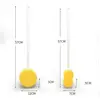 Durable Long Handled Bath Sponge Lightweight Back Scrubber Body Wash Brush Soft Exfoliating Tool Back Washer 5