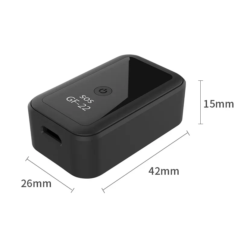 GF22 MiniGPS Locator Wireless Intelligent Precise Positioning Anti-lost Tracker Device Car Strong Magnetic Anti-theft Positioner