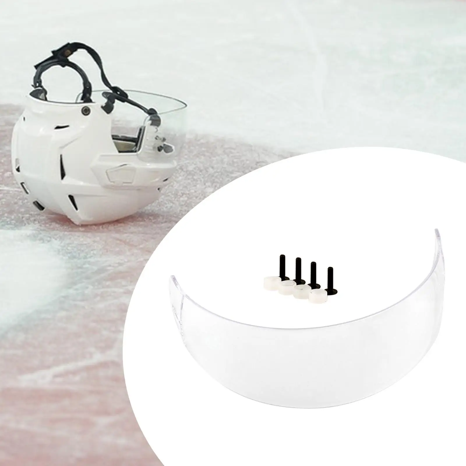 Ice Hockey Helmet Visor Protect Your Eyes Anti Scratch Impact Resistant