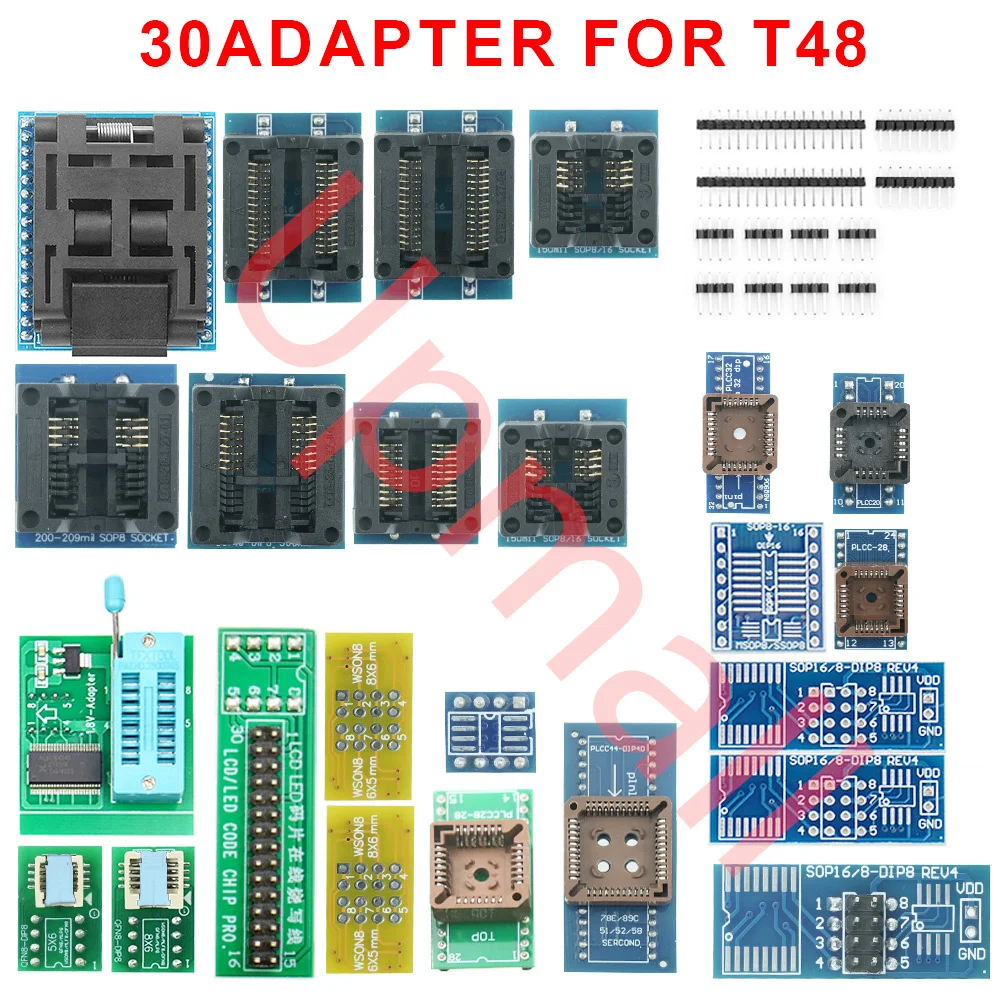 Original t48 programador completo para eprom t48 [TL866 3G] 17 ...