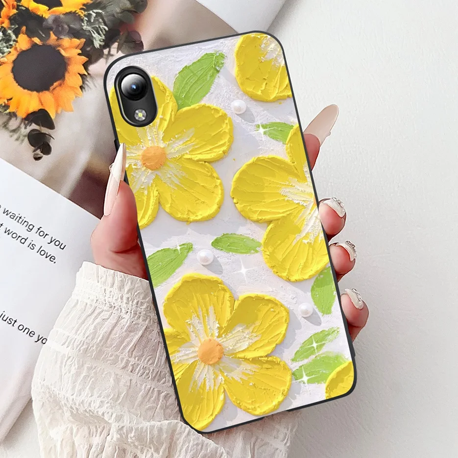 Stylish Painted Soft Silicone Phone Case Cover