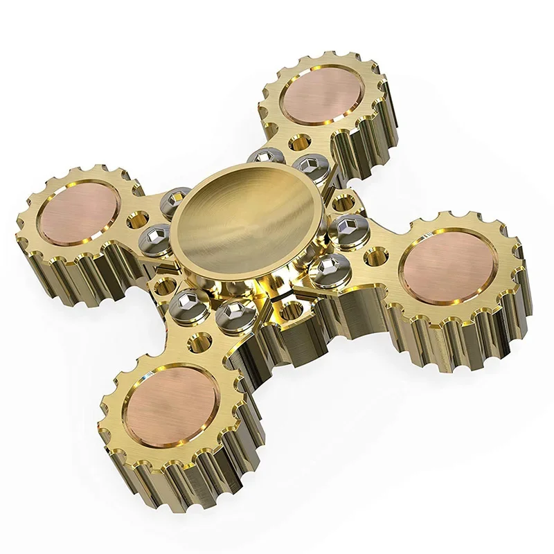 Fingertip Gyroscope Toy Fidget Toy Sensory Fidget Toy Anti Stress Toy Finger Sensory Toy Detachable Metal Gyro