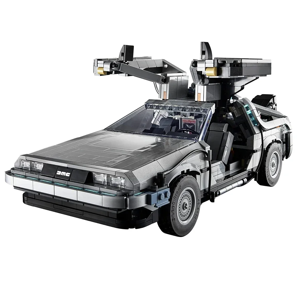 Back to the Future 타임머신 호환 10300 빌딩 블록, 테크니컬 자동차 벽돌, 어린이용 장난감, 선물, 신제품