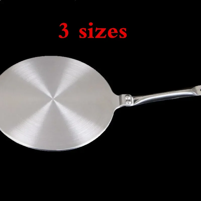 24cm Cooker Induction Heat Guiding adapter Plate Cooktop Converter Disc for Magnetic Kitchen Stainless Steel Heat Guide Plate