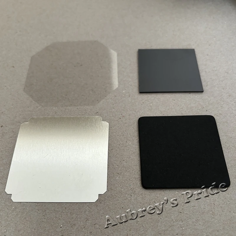 100개 각형 코너 50x50mm 빈 냉장고 자석 스티커 버튼 직사각형 버튼 제작기 자석 배지 제작 기계