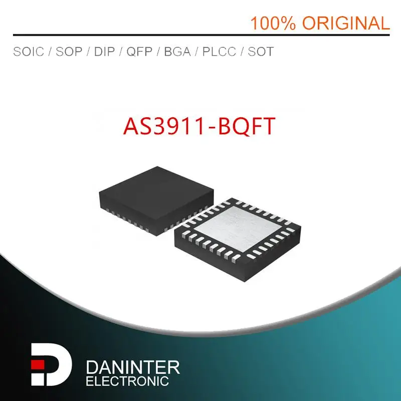 

AS3911 AS3911-BQFT AS3911BQFT QFN32 5 шт./партия
