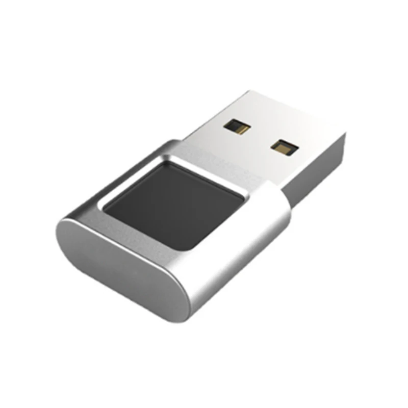 Fingerprint Key Fingerprint Scanner Fingerprint Control Module Zinc Alloy USB for Windows 10 Hello 11