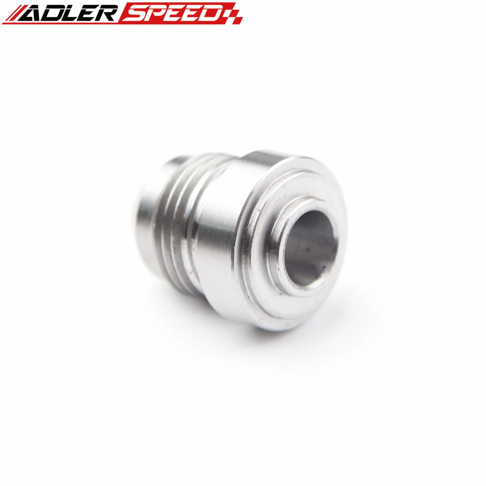 ADLERSPEED 2PCS -8 AN 8AN AN8 AN-8 수 연강 용접 피팅 마개 실버