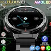 2025 Nieuwe Dual-Band Satelliet GPS Smart Horloge Mannen 1.43 ''AMOLED Scherm Kompas Hartslag BT Oproep IP69 Waterdicht Zwemmen Horloge