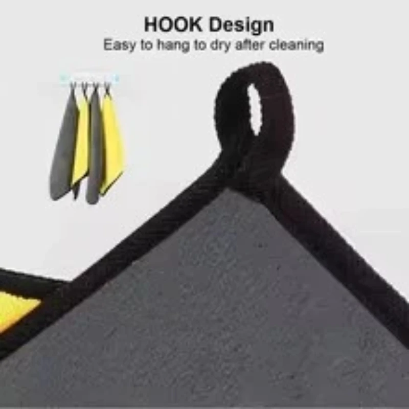 자동차 청소 타월 두꺼운 이중층 부드러운 속건 천 가정용 청소 특수 타월 청소용 천 주방 필름 천