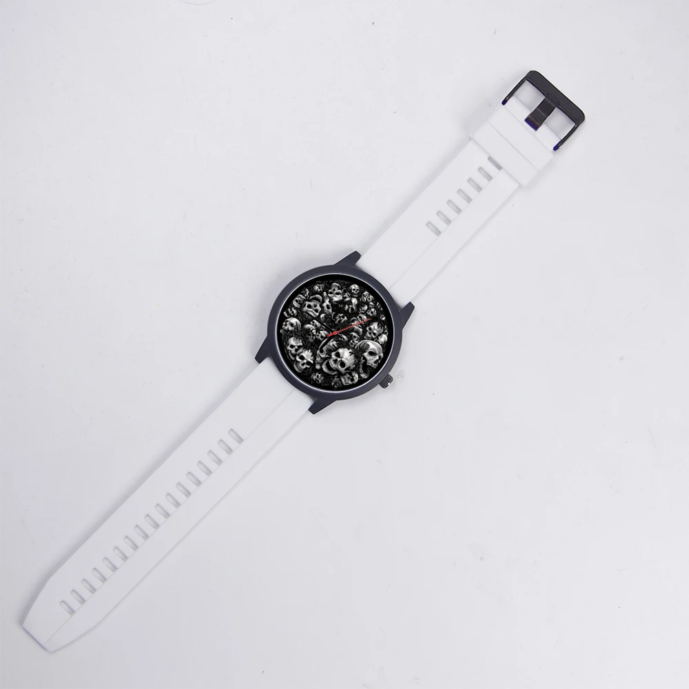 Elegant Skeleton Gentleman Wristwatch - Original Black Gift for Men, Free Shipping, Personalized Souvenir