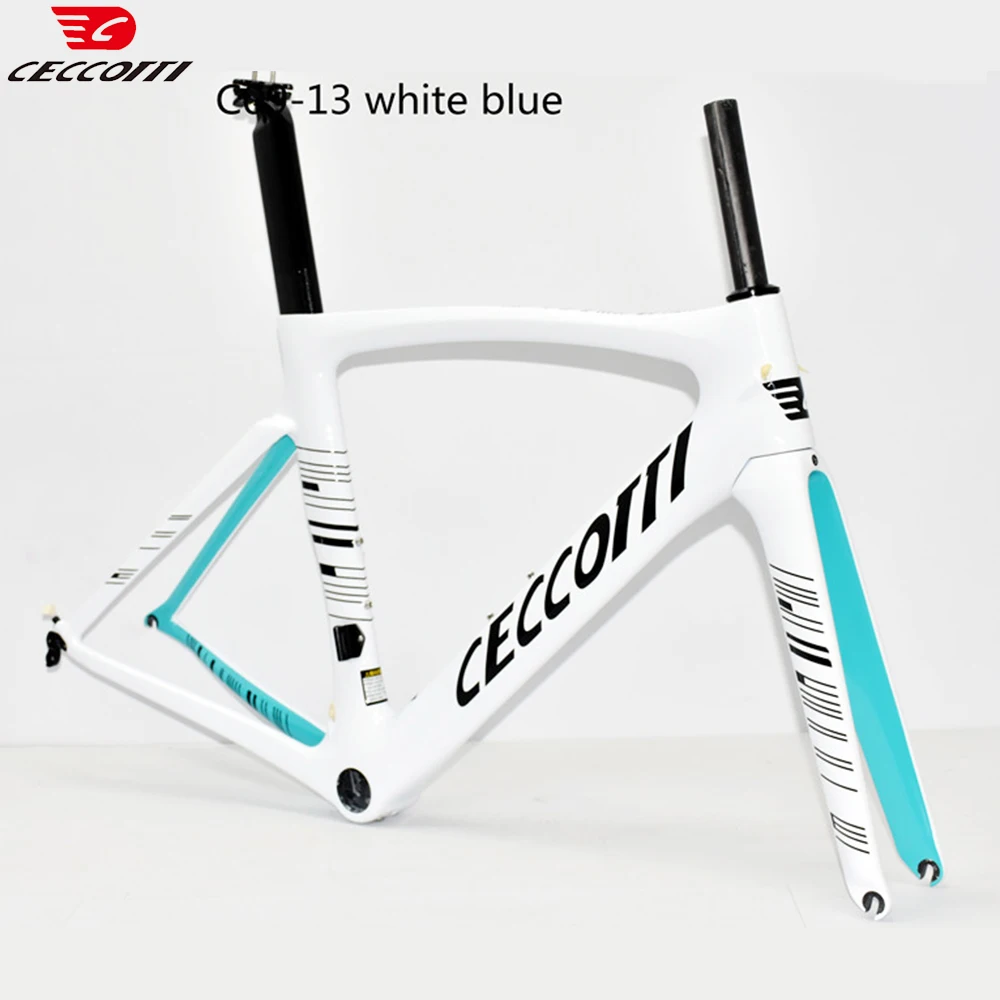 

CECCOTTI-Ultralight UD Рама шоссейного велосипеда из углеродного волокна, Рама гоночного велосипеда, Нулевая прибыль, Рамка дизайна Aero