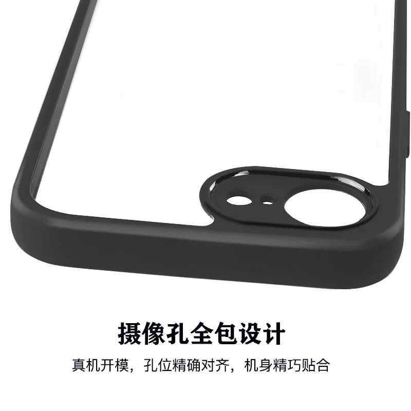 Luxury Clear Shockproof Phone Case - Premium PC + TPU Protective Back Cover
