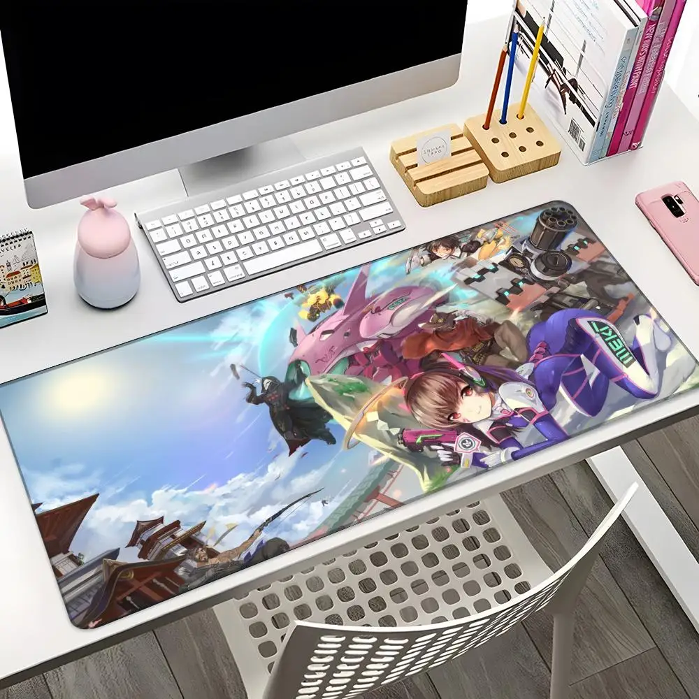 Mouse Pad Large Computer Gaming Accessories Mousepads Game Desk Mats Carpet O-Overwatch-Es Anti-Slip Computer Mouse Pads