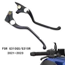 New Motorcycle Accessories Black Clutch Brake Levers For BMW G310GS G310R G310 R G 310 GS 2021 2022 2023 Aluminum handle