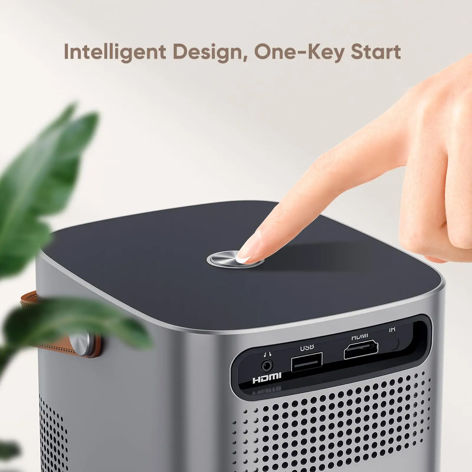 TOPTRO TR23 Mini Projector 13000 Lumens Electric Focus 5G