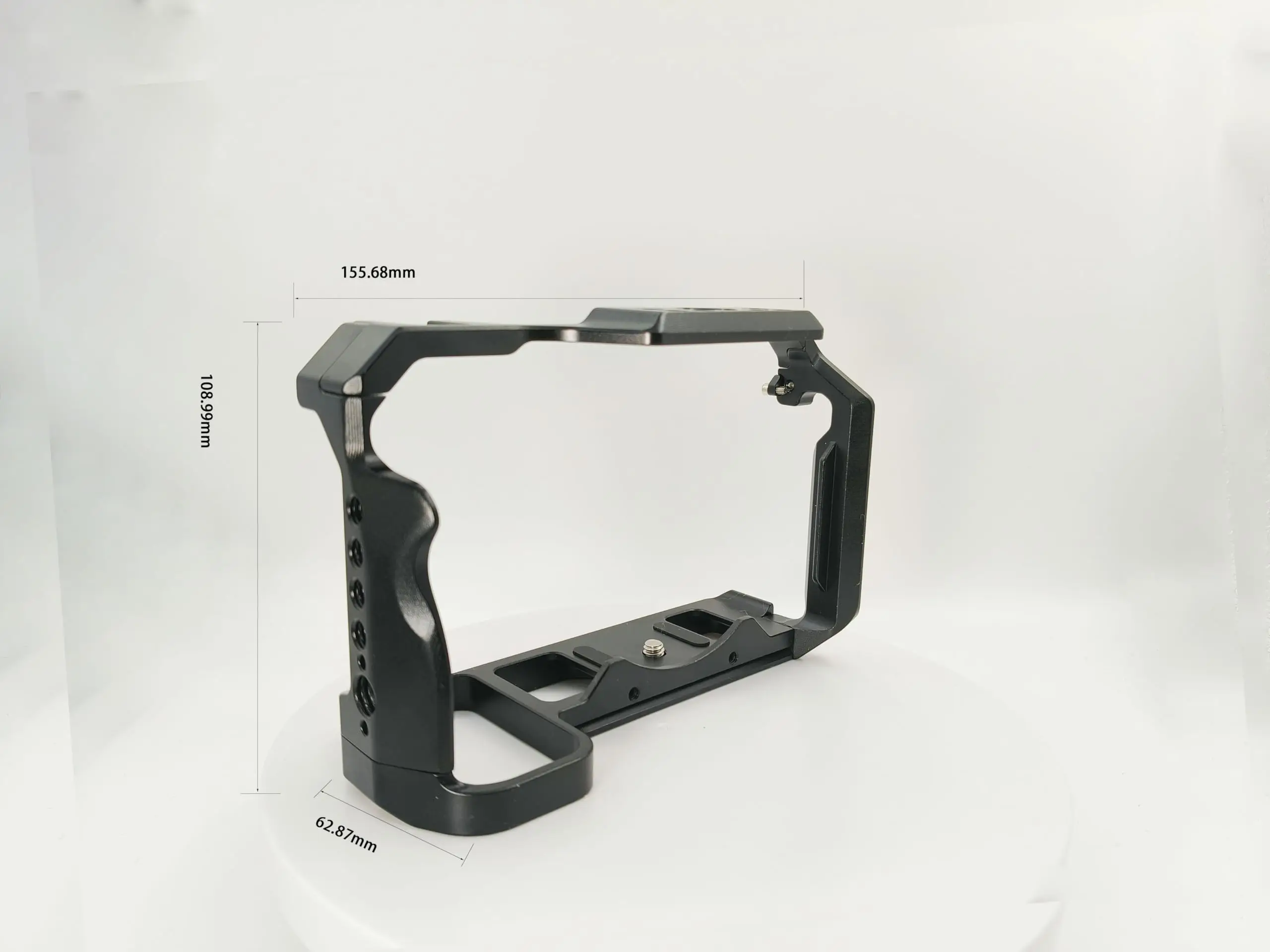 Z6III Z5 Z5II Z6 Z6II용 카메라 케이지, 콜드 슈 및 1/4인치 3/8인치 마운팅 홀이 있는 풀프레임 비디오 리그