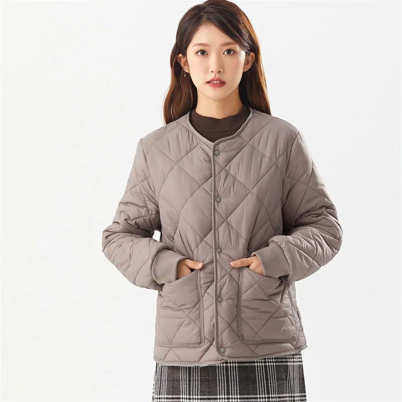2023 Winter Cotton-padded Clothes For Women Plus Fleece Thickening Fat Increase Cotton-Padded Jacket For Women Coat Cotton Top
