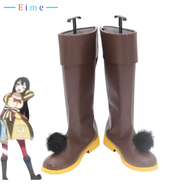 

AZUNA Nakagawa Nana Cosplay Shoes Lovelive Nijigasaki High School Cosplay Prop PU Leather Shoe Halloween Party Boots Custom Made