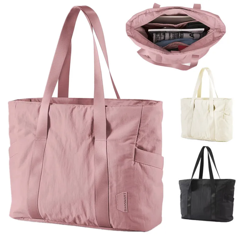 Borsa tote da donna Borsa da viaggio per laptop universitario Borsa da yoga per pannolini Borsa a tracolla con fibbia per tappetino da yoga per lavoro sportivo universitario