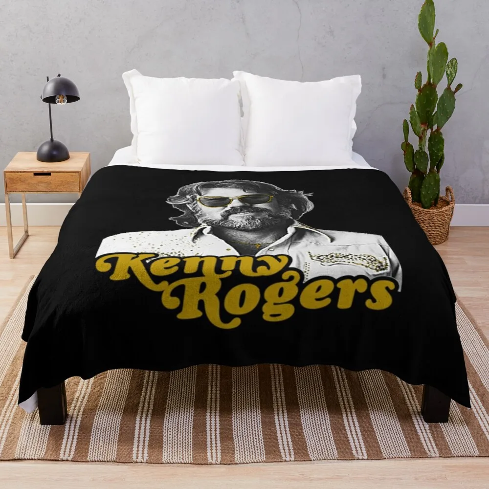 

Kenny Rogers Throw Blanket Soft Bed Blankets Shaggy Blanket