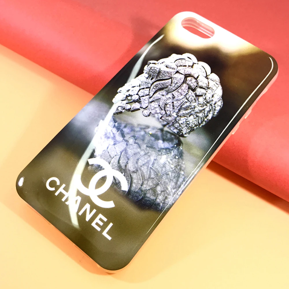 Chanel style cigarette box case for iphone 5, 5s, 5se, 6, 6s, 7, 6