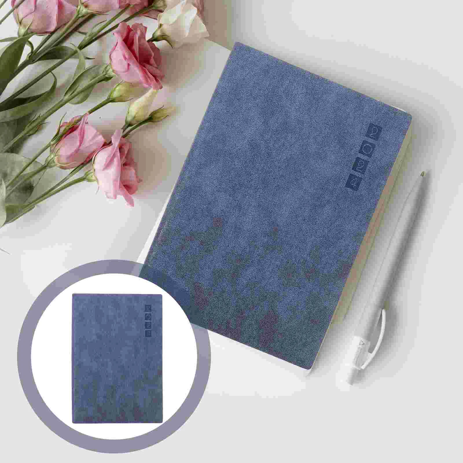 

Notebook English Daily Academic Planner Note Taking Book Portable Planner for Schedule