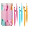 30 Pcs Eyebrow Razor For Women, Multipurpose Exfoliating Dermaplaning Tools And Facial Razor With Precision Cover,Safety Beauty 1