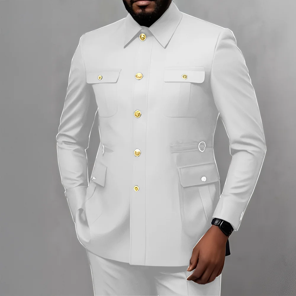 Costume formel 2 pièces pour hommes