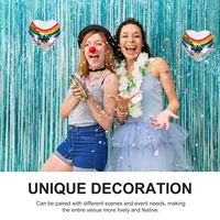 Heart Shaped Disco Ball Reflective Mirror Ball Hangings Disco Ball Ornaments Mirror Disco Ball for Wedding 2